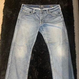 Mens Silver jeans Joga Zac